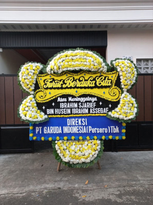 Papan Bunga Duka di Kundur Barat